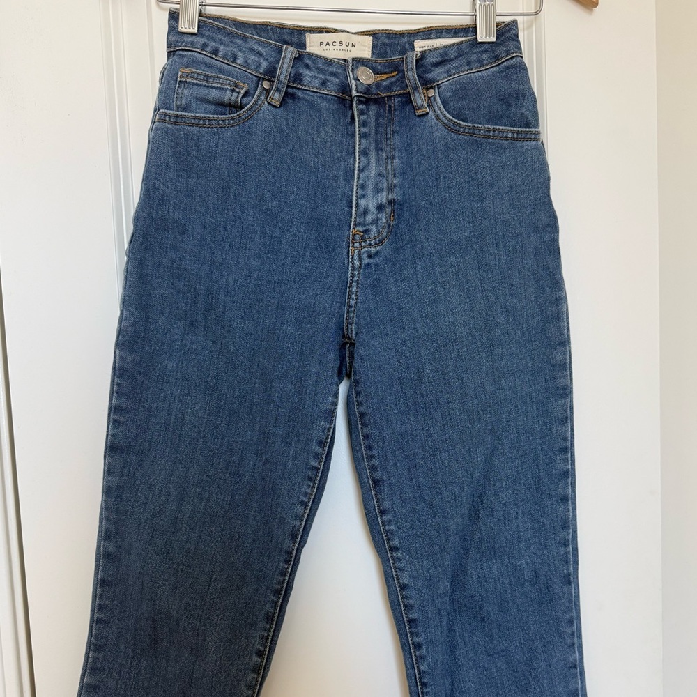 PacSun Blue Women's Mom Jeans